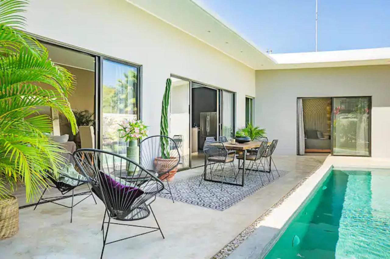 Casa Lou, Large House And Pool, Beach Club Access Villa Tulum Eksteriør billede