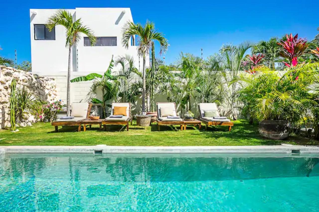 Casa Lou, Large House And Pool, Beach Club Access Villa Tulum Eksteriør billede